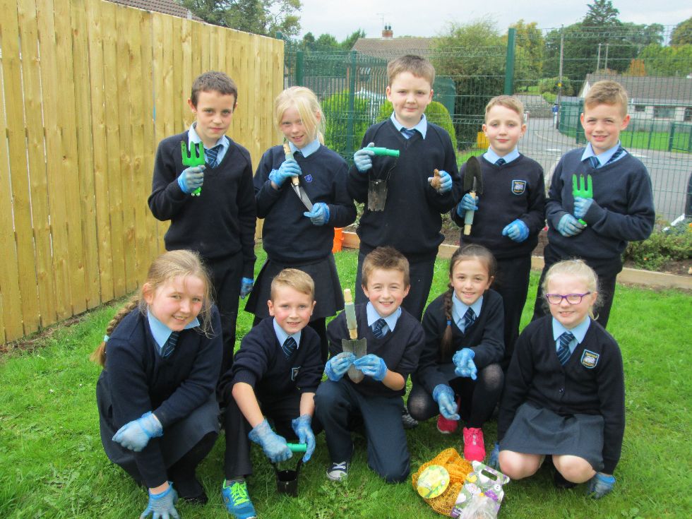 ECO Club start planting for Spring