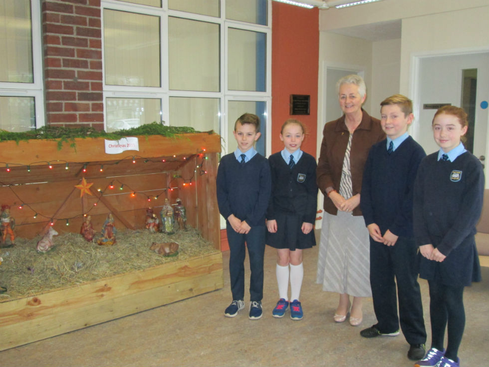 Sr Mercedes visits St. John's