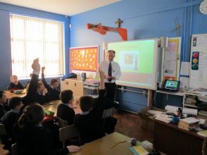 First Trust Bank visit St.John\'s.