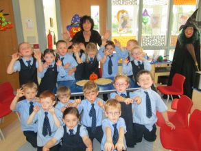 Halloween Baking with P2