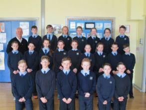 Deacon Kevin Devine visits Primary 7