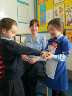  Nurse Niamh visits P2